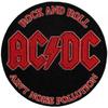 AC/DC Тканый утюг на нашивке от шумового загрязнения