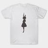 T Shirt Women Spooky Lil Bunny Harajuku Print Kawaii Tshirt Summer Short Sleeve Female T-Shirt Top Tee