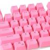 106 Keys Keycap Keyboard PBT Solid Color Backlight Key Caps Replacement Keycap for Mechanical Keyboard