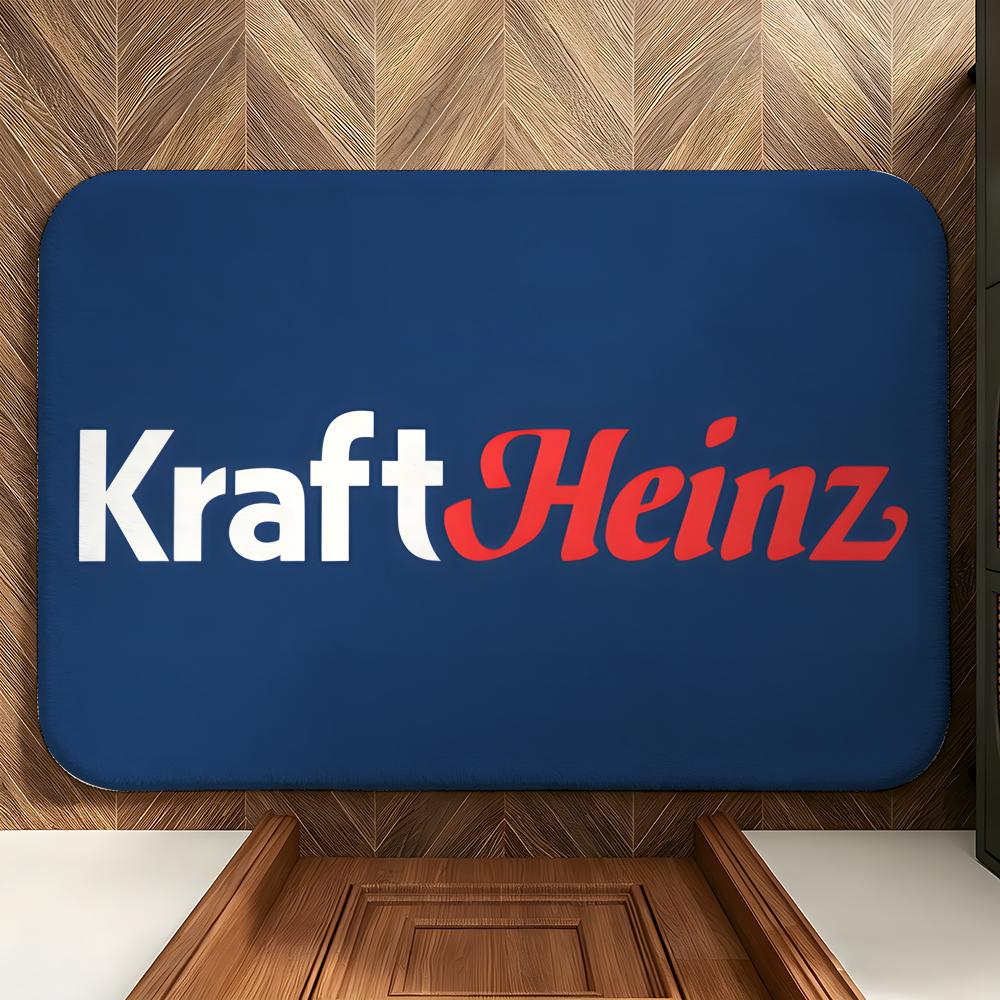 Коврик для пола K-Kraft H-Heinz Мягкий фланелевый коврик для прихожей Нескользящий Впитывающий коврик для ванной комнаты Спальни