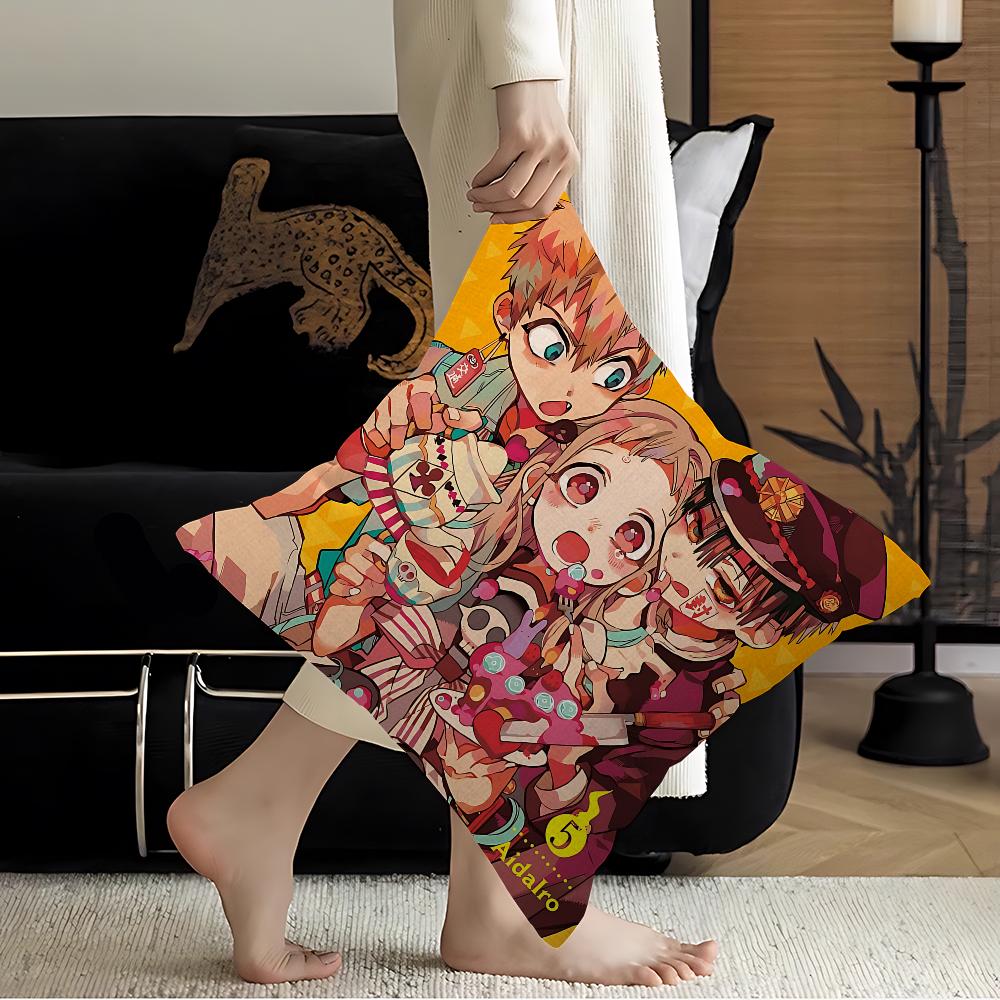 Аниме Туалетный мальчик Ханако Кун Наволочка Дюймы Декор Фермерского дома Домашние Наволочки для Диванных Украшений