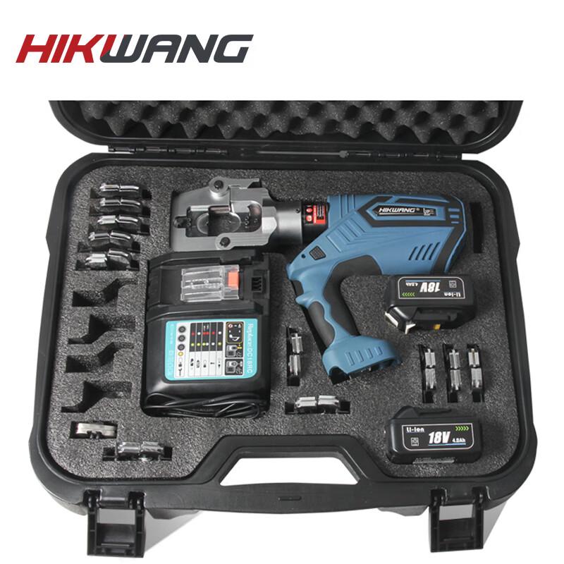 HIKWANG EB-60UNV Электрический перезаряжаемый гидравлический обжимной инструмент 3-в-1 CN штекер (адаптер в комплекте)