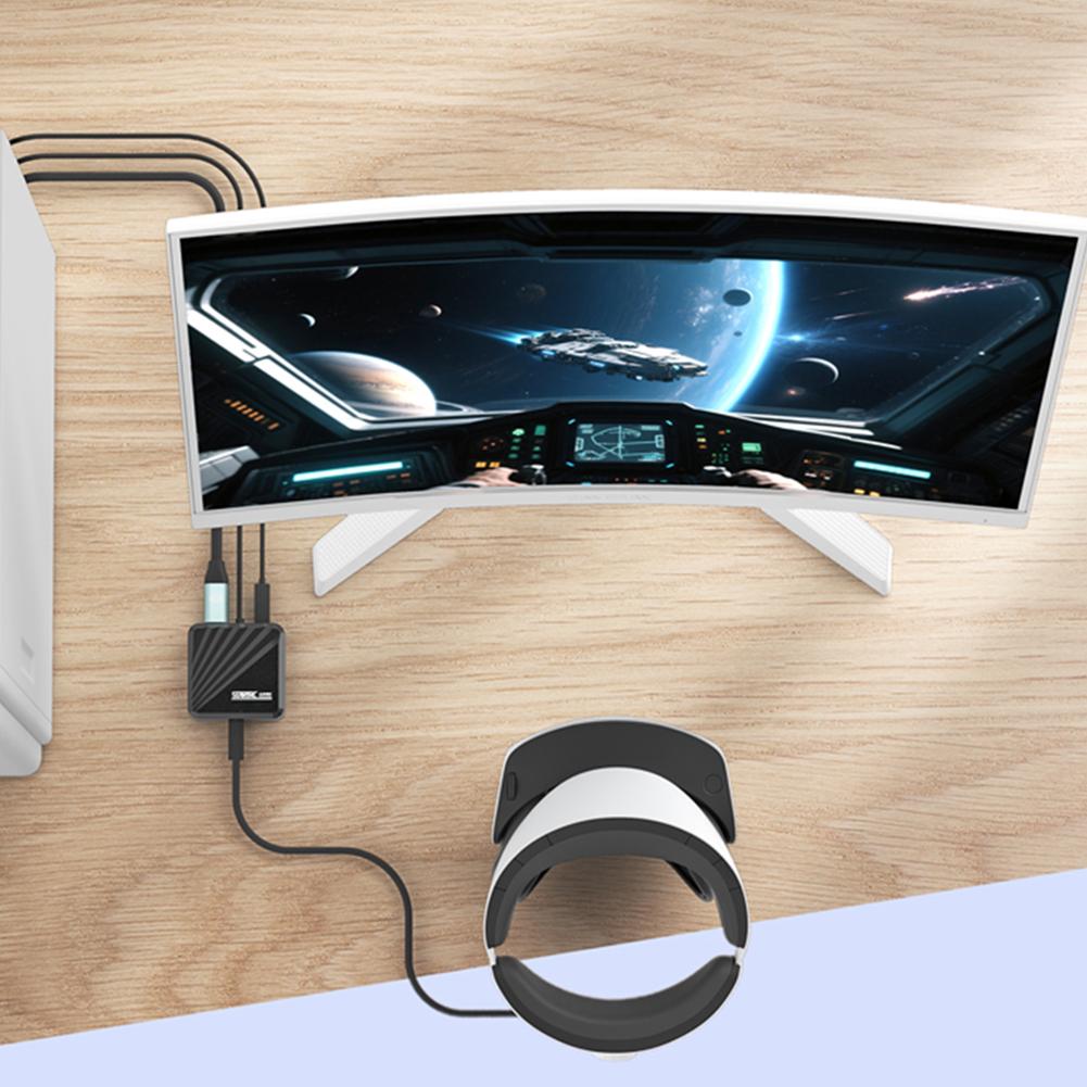 Для PS VR2 Для Windows PC Конвертер Комплект Аксессуаров Адаптер Питания и DP Кабель Игровые Аксессуары