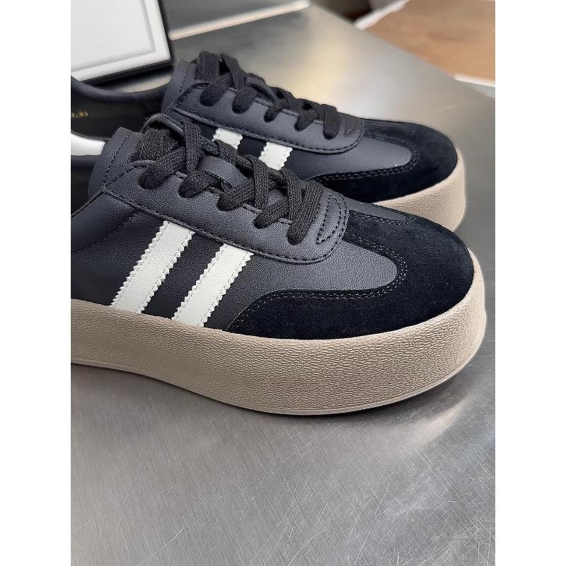 Толстая подошва Новые Круглые Носки Ретро Повседневные Бордовые Туфли Для Женщин