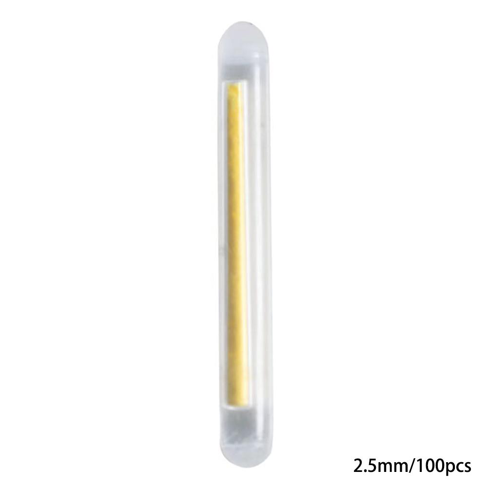 Fishing Float Light Stick Fireflies Fluorescent Light Glowing Float Rod Lights Glow Stick Fishing Accessories 100/500/1000pcs