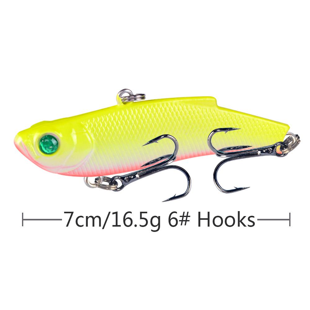 Рыболовная приманка Minnow VIB 7-цветная 7 см/17 г