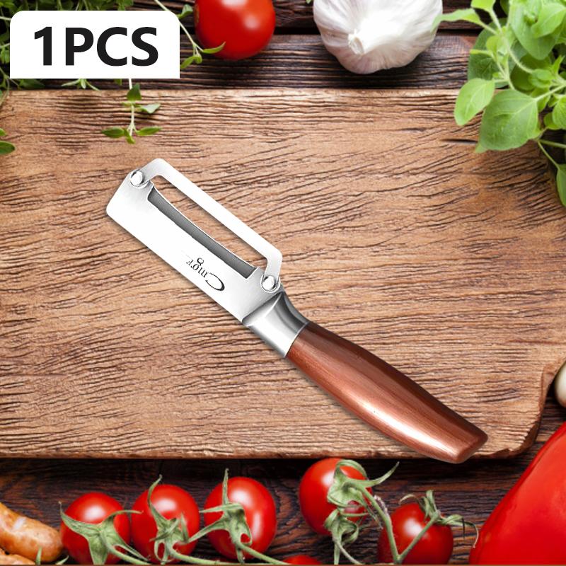 WXCOO Stainless Steel Sugarcane Peeler Thick Blade Slicing Fruits and Vegetables for Kitchen Fruit Potato Pineapple Peeler