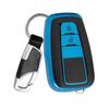 Toyota Leather TPU Key Case with Carabiner Hook Key Shell Remote Control Cover C-HR
