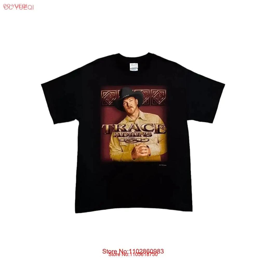 Y2K Trace Adkins Tour 2002 T Shirt vintage Soft Versatile Comfortable streetwear Breathable Stretched homme Unisex