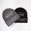 Pattern Crown Queen Winter Beanie Knitted Cap Warm Breathable Fashion Gifts