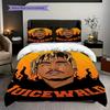 Juice Wrlds Legacy Artistic Expression Emotion Three-piece set (1 * duvet cover + 2 * pillowcase, without core) 2D Flat Soft and comfortable