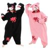 Gloomy Cosplay Costume Bear Fleece Anime Onesies Pajamas Adult One-Piece Pyjamas Sleepwear