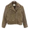 PUBLIC TOKYO Made In Japan Sheepskin Riders Jacket 1 Brown Sheep Leather Women Used