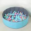 Ocean Ball Pit: Children's Foldable Indoor Playpen with Colorful Balls