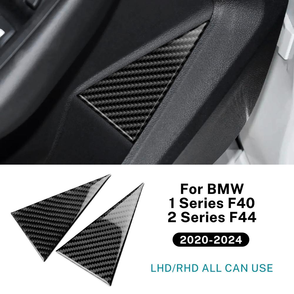 Carbon Fiber Style Switche for 1 2 Series F40 F44 2020-2024 Door Window Switch Air Vent Door Handle Panel