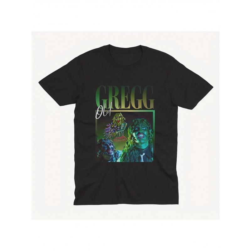 Men'S Retro Short-Sleeve T-Shirt Showcasing Old Gregg from The Mighty Boosh, Perfect for Gifts Or Everyday Use, Offered in Sizes S Through 3XL