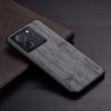 Case for Xiaomi 14 13 12 12S 11 10 13T 12T 11T Pro Ultra Lite Bamboo Wood Pattern Leather Phone Cover Luxury Cases