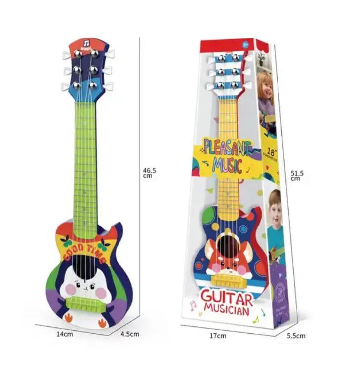 Colorful Toy Guitar for Children 46.5 - Educational Musical Instrument