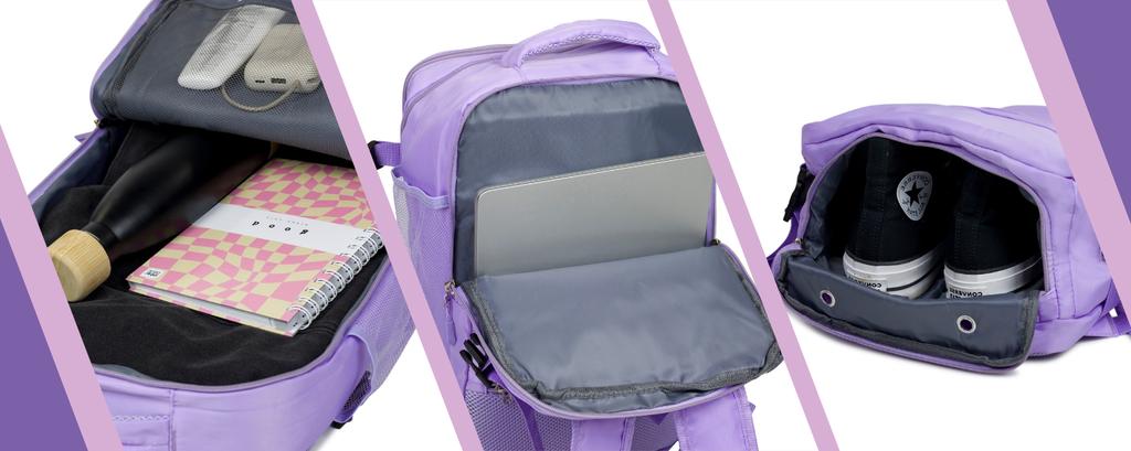 School backpack for girls and boys, youth, large pockets