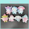 Плюшевый кулон Kuromi Hello Kitty Melody с дизайном в виде платья медсестры Для девочек и детей Коллекционный Декор
