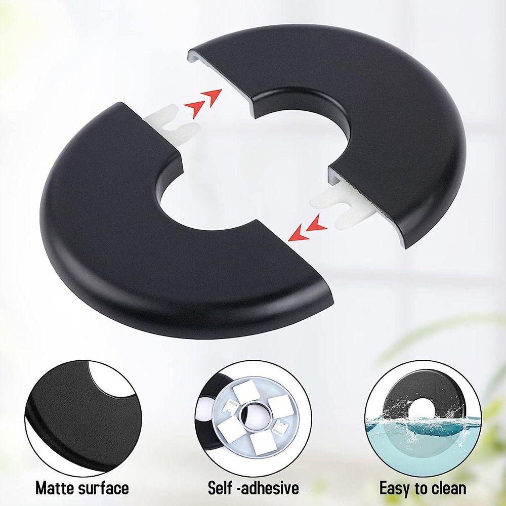 Round Faucet Decorative Cover ABS Faucet Decor Useful Faucet Accessories  Shower