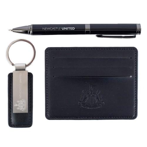 Newcastle United FC Leather Wallet Set