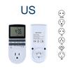 24 Hour Cyclic Electronic Digital Timer Switch EU UK AU US BR FR Plug Kitchen Timer Outlet Programmable Timing Socket 220V3