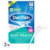 Dentech Complete Clean Easy Rich Межзубная нить для коренных зубов, 75 шт., 2 шт.
