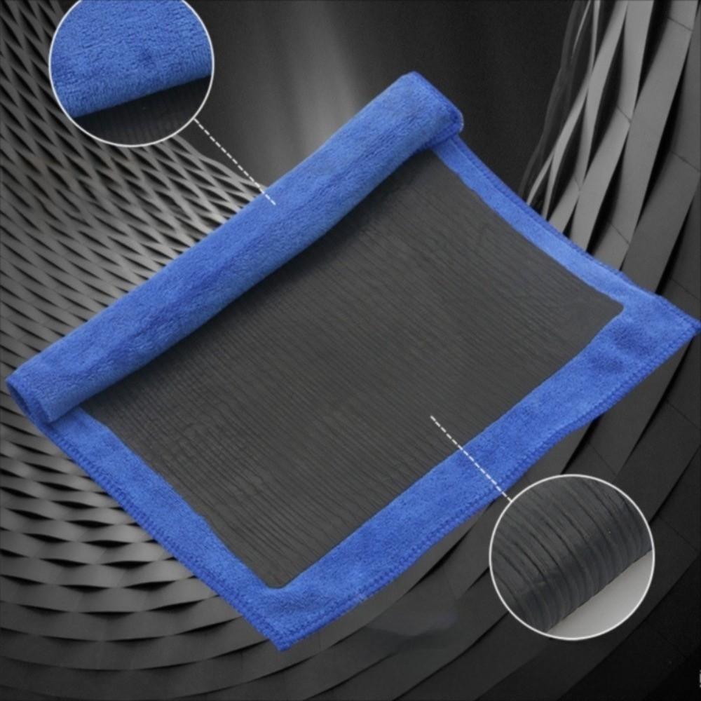 Blue Clay Bar Car Cleaning Towel 20/30cm Car Wash Mud Cloth Microfiber Magic Clay Cloth Car Wash