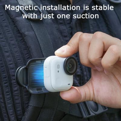 Магнитное крепление-клипса для рюкзака для Insta360 GO Ultra, держатель для экшн-камеры с быстросъемным креплением для съемки без рук, аксессуар для спортивной камеры