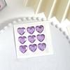 Bling Decorative Sticker Love Heart Rhinestone 3D Crystal  Sticker DIY Children Toys
