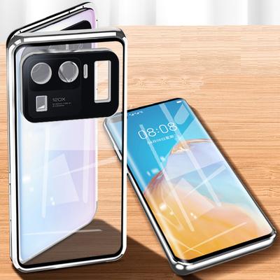 360 Закаленное стекло Магнитный металлический Полный чехол для Xiaomi Mi 14 12 12x 13 15 Pro Ultra 13Lite Redmi Note 12 13 14 Pro Plus 5G Чехол