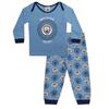 Manchester City FC Baby Boys Long Pyjama Set