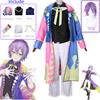 Kamishiro Rui Color Stage Project Sekai Косплей Перо Wonderland × Showtime Stage Костюм для вечеринки в честь Хэллоуина Плащ Парик Kamishiro