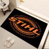 1pc Stihl logo Print Area Rug - Soft, Washable Non-Slip Indoor Mat, Living Room, Home Office Decorative Rug,Office Decorative