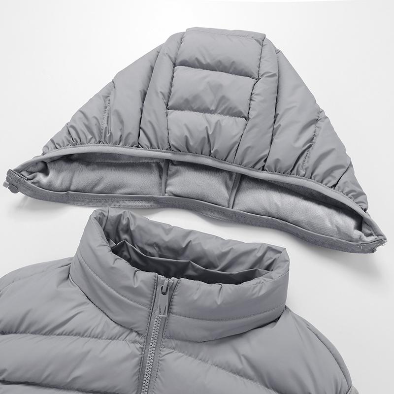 Мужской жилет, зимняя непромокаемая теплая мужская куртка без рукавов, модный повседневный жилет с капюшоном, мужской осенний утепленный жилет
