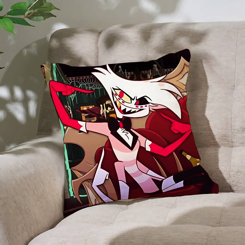 CuteAangelDdustS Kawaii Customizable Square Pillowcases Stylish And Soft Perfect For Beds Cars And Sofas