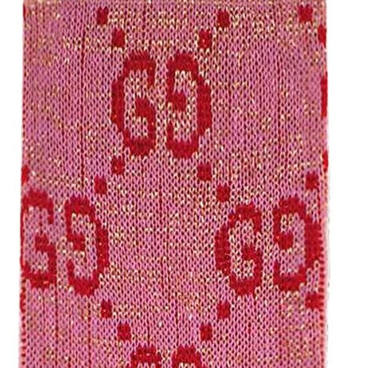 Gucci Хлопковые носки Gg 'Розовый/Розовый' 476525-3G199-5872
