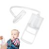 Manual Baby Nasal Aspirator Powerful Hand Pump Nose Suctioners Reusable Nose Sucker for Baby