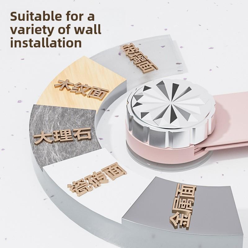 Space-Saving Kitchen Organizer Wall-Mounted Pot Lid Cutting Board Holder Rack, No Drilling Required, Foldable Design