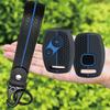 Keychain For Honda Jazz FRV Accord Civic CR-V 2008 Crz Insight Fit SRV Chord 7 Gr8 150 R Silicone 2 Buttons Car Key Case Cover