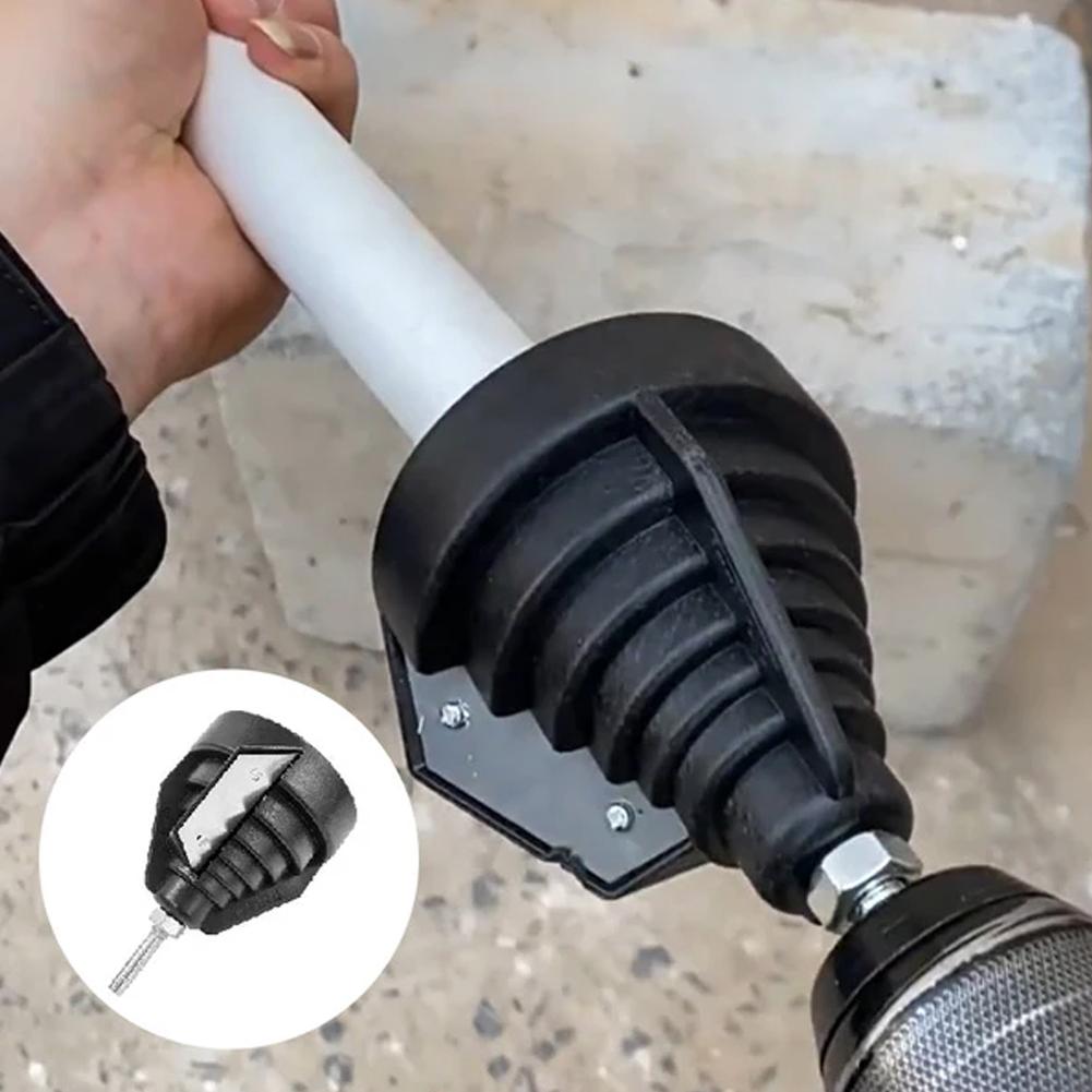 Инструмент для снятия фаски, регулируемый инструмент для снятия фаски с ПВХ-труб диаметром 20-63 мм, подходит для резки акрила, плитки, металлообработки и сантехники.