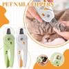 Щипчики для ногтей из нержавеющей стали с легкими когтерезками Щипчики для ногтей из нержавеющей стали с пилочкой Щипчики для ногтей домашних животных
