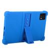 For T-Mobile REVVL Tab Silicone Case with Kickstand Rugged Protective Cover