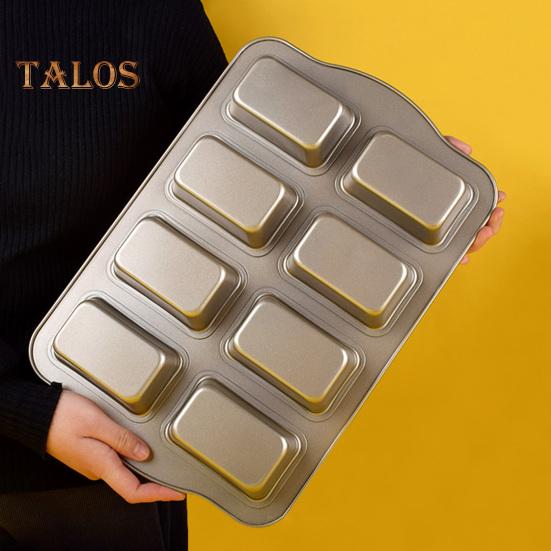 Форма для торта, антипригарная форма для торта с 8 отделениями, форма для выпечки «сделай сам», для шоколадного десерта, печенья, хлеба