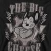 Mighty Mouse Унисекс Взрослый Толстовка Большой Сыр