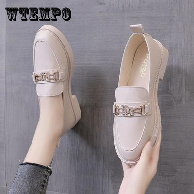 Маленькие кожаные туфли. Женские универсальные туфли в британском стиле. Кожаные туфли на плоской подошве. Повседневная рабочая обувь. Удобная и легкая.