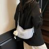 Popular Dumpling Bag Women's New Fashion Versatile Shoulder Bag Casual Commute Simple Messenger Bag