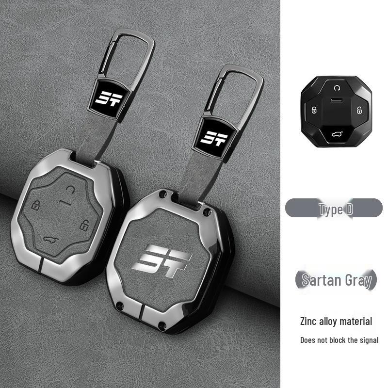 2024 Металлический чехол для ключа Jetour Traveler для Shan Hai T2/Dasheng