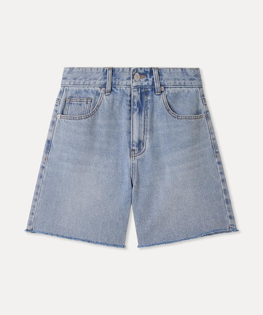 MIXXO Denim Half-Length Shorts_Miwthg623J